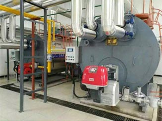 河南信阳8吨燃气冷凝锅炉