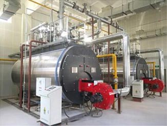 贵州遵义2台6吨燃气热水锅炉